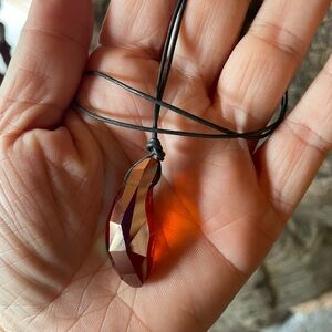 Swarovski gem necklace